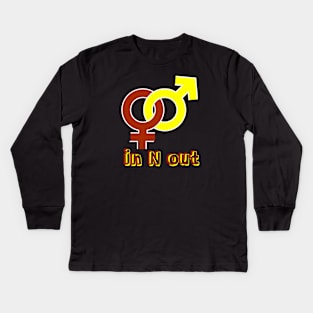 IN N OUT Kids Long Sleeve T-Shirt